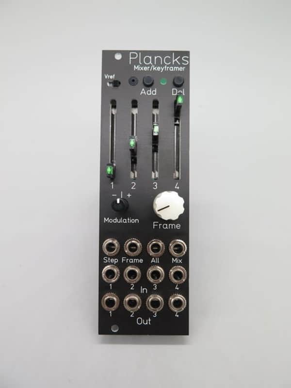 MICHIGAN SYNTH WORKS PLANCKS II FRAMES BLACK : BRAND NEW :  [DETROIT MODULAR] image 1