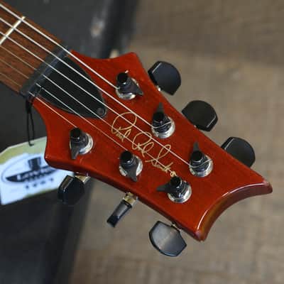 2000 PRS Custom 22 10 Top Electric Guitar Blood Orange + OHSC image 11