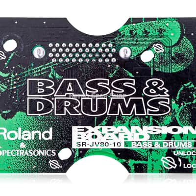 Roland Expansion Board SR-JV80-10 Bass & Drums Card for XV-3080 XV-5080 Fantom etc image 2