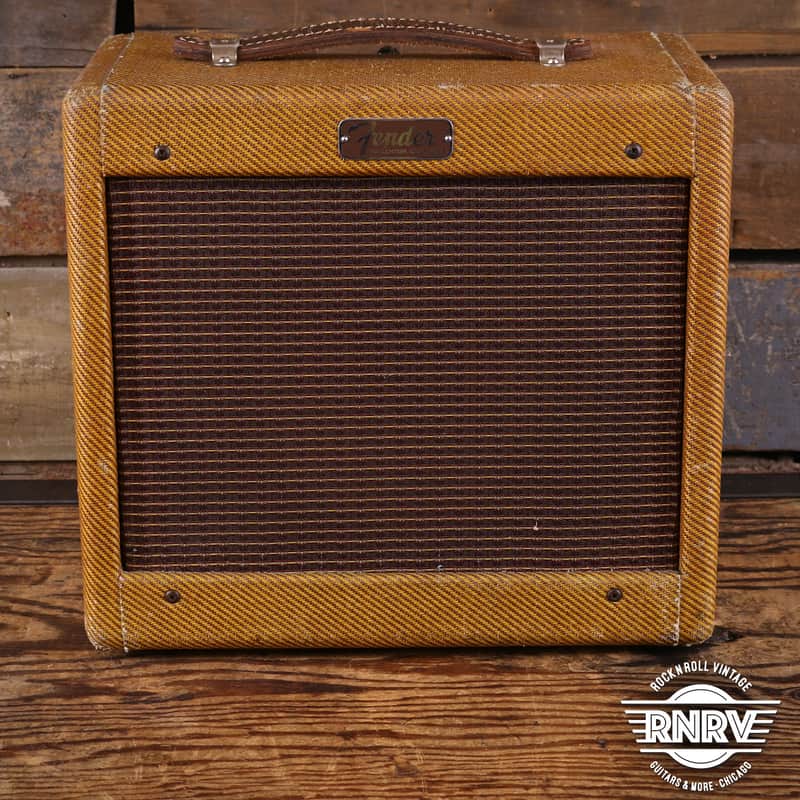 Fender Champ 5F1 Narrow Panel 5-Watt 1x8" Guitar Combo 1958 - 1964 - Tweed image 1