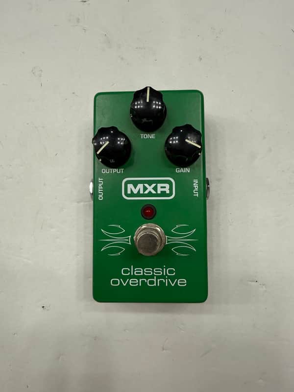 MXR Dunlop M-66 Classic Overdrive Green Guitar Effect Pedal image 1