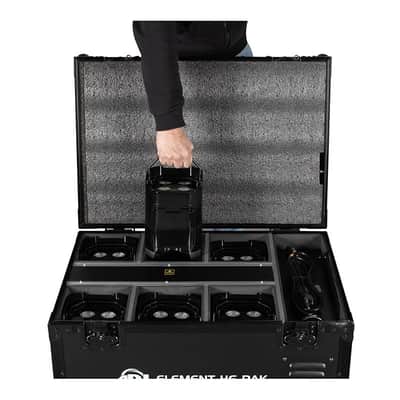 American DJ Element H6 Pak 6 Element H IP black FC with Wired Digital Communication Network. ELE600 image 3