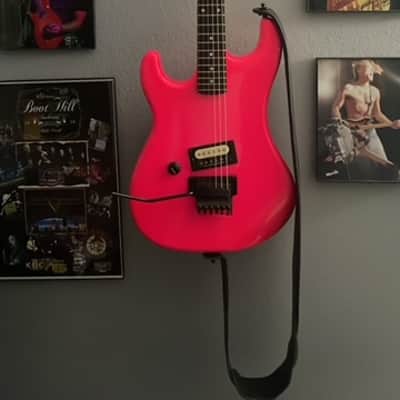 Kramer Left Handed Kramer Baretta  1985/86 Hot Pink image 4