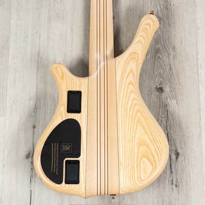 Mayones Comodous MDi 5 Mohini Dey Signature 5-String Bass, Raw Trans Purple image 4