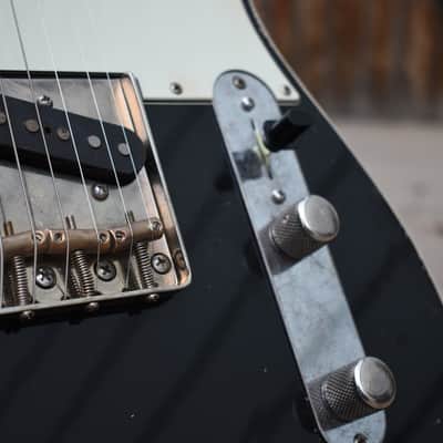Scero Guitars Taglio KILLER relic Tele  Roasted body &  Neck BRAZILIAN slab board/ AAA Flame maple image 5