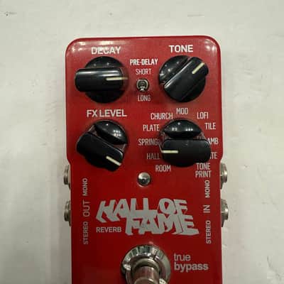 TC Electronic Hall Of Fame Reverb Original True Bypass Guitar Effect Pedal image 2
