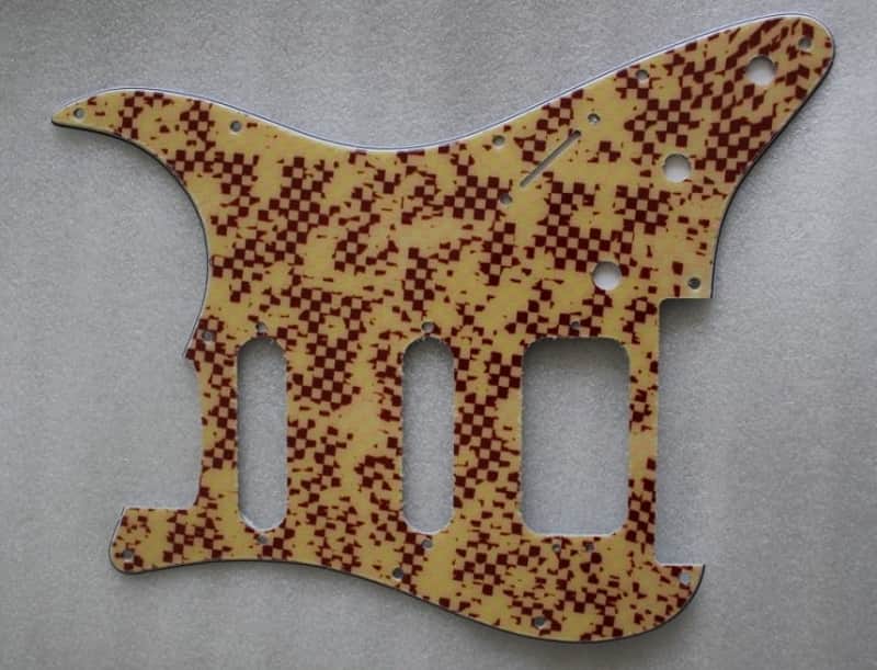 "Grid" design,Fits Fender Floyd Rose HSS Stratocaster,(Humbucker with 3 pickup mounting holes) image 1
