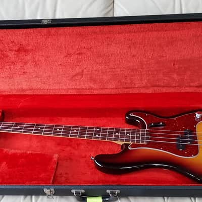 1968 Fender Precision Bass with Rosewood Fretboard - Sunburst - Refinish image 21