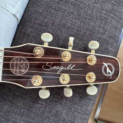 Seagull Mahogany Spruce 25th Anniversary Limites Edition Acoustic Guitar image 3