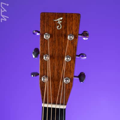 1986 Franklin Guitar Co. OM-28 Acoustic Guitar Natural image 5