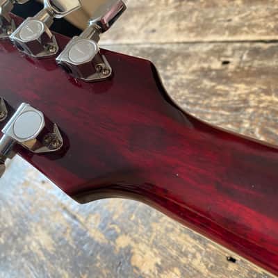 Greco Vintage SA-550 Semi-Acoustic Late 1970's Persimmon Red w/ Hardcase image 20