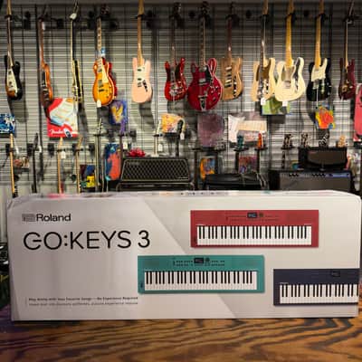 Roland GO:KEYS 3 61-Key Music Creation Keyboard 2024 - Present - Dark Red image 2
