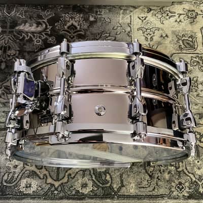 Tama 6x14 Starphonic Snare Drum - Nickel Plated Brass image 4