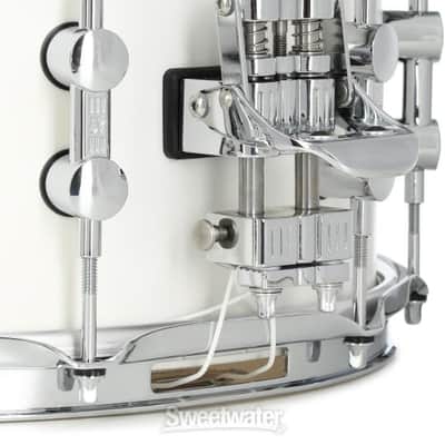 Sonor SQ1 Snare Drum - 6.5 x 14 inches  Satin Pure White (SQ11465SPWd1) image 5