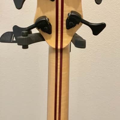 Togar Guitars Custom Built 4 String Stratus Bass 2017 - Claro Walnut image 8