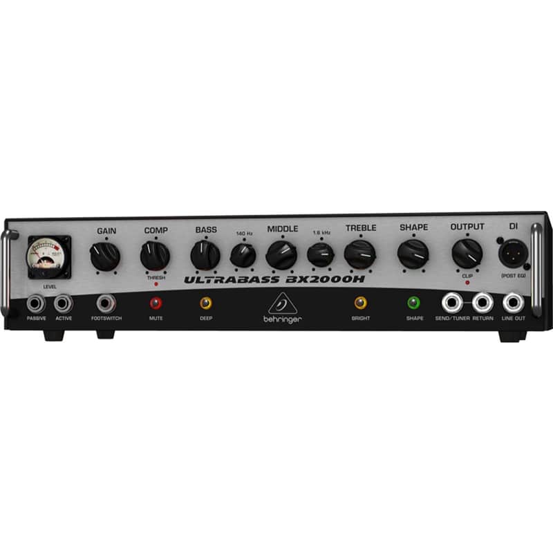 Behringer Ultrabass BX2000H 2000-Watt Class-D Bass Amplifier Head image 1