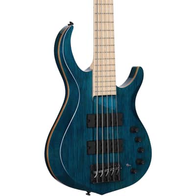 Sire Marcus Miller M2 5-String Electric Bass, Transparent Blue