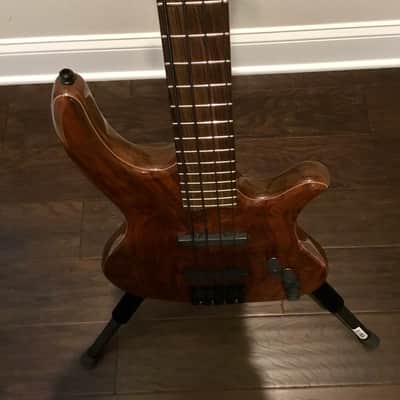 Togar Guitars Custom Built 4 String Stratus Bass 2017 - Claro Walnut image 9