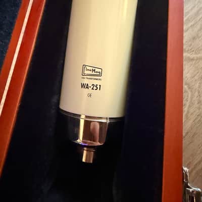 Warm Audio WA-251 Large Diaphragm Multipattern Tube Condenser Microphone 2019 - Present - Cream image 5