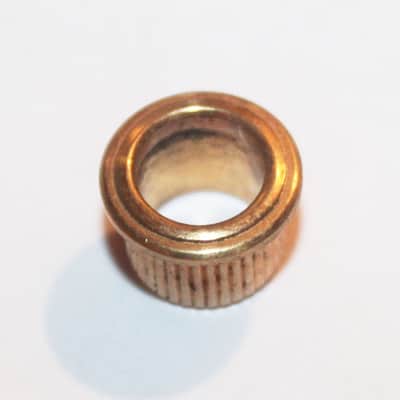 Vintage 1963 Gibson Firebird Tuner Ferrule Banjo Bushing Gold 1960's image 5
