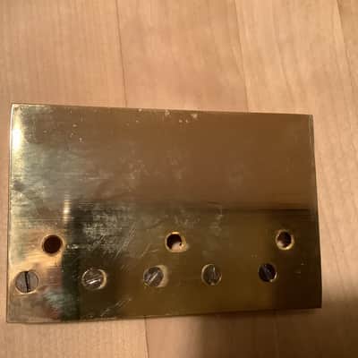 ABM 5 string Bass bridge Vintage 80's/90's - Gold image 7