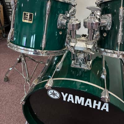 Yamaha Stage Custom Birch 22, 10, 12, 13, 14 Forest Green image 3