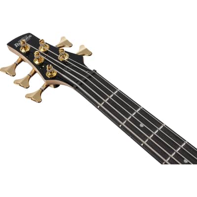 Ibanez GSR205PC Gio SR 5-String Electric Bass - Transparent Pale Black Burst image 5