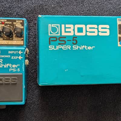 Boss PS-5 Super Shifter (Dark Gray Label) 1999 - Present - Blue image 2