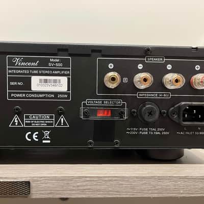Vincent SV-500 Hybrid Stereo Integrated Amplifier image 14