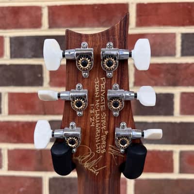 PRS Private Stock John McLaughlin Limited Edition, Signed by John McLaughlin, Flame Maple Top, Mahogany Body, Hormigo Neck, Celtic Knot Inlays, Hardshell Case image 9