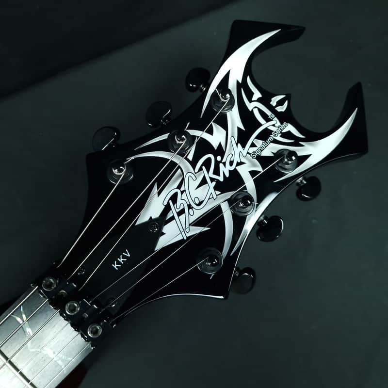B.C. Rich KKV Kerry King Signature Speed V 2008 Made in Korea Onyx