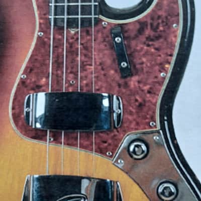 Fender Jazz bass pick guard 1960 - Tortoise shell image 3