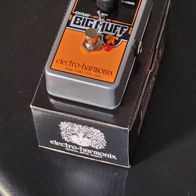 Electro-Harmonix Op Amp Big Muff Pi Reissue Black/Orange image 1