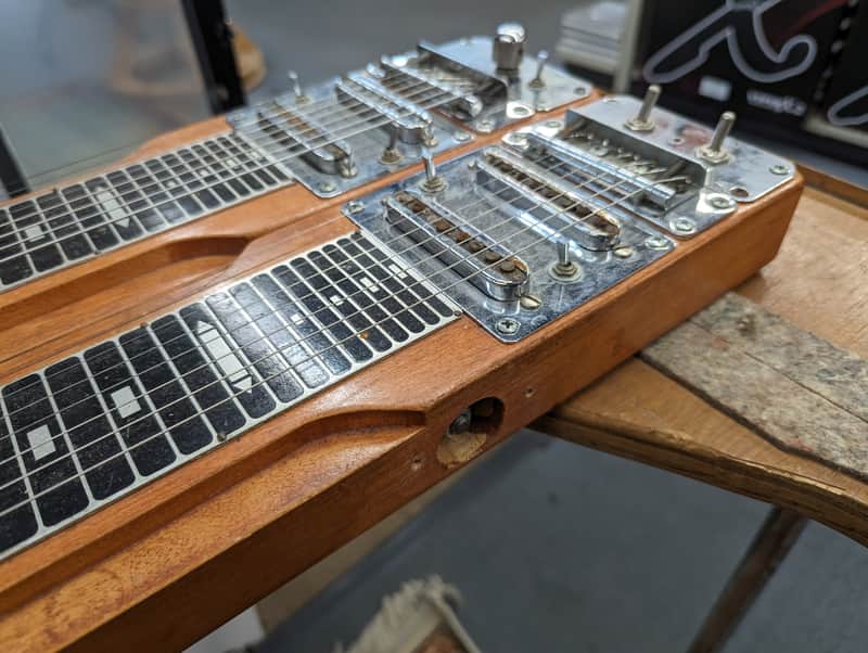 Antique Kit-Built Lap Steel Guitar 1950s-1970s - Natural image 1