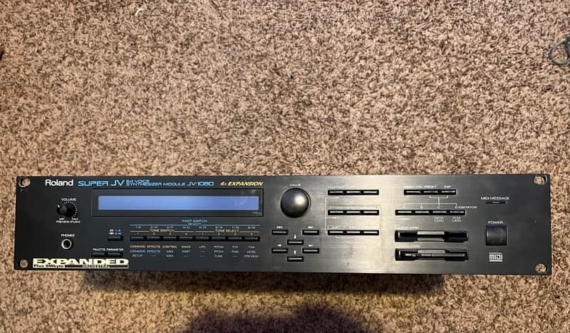 Roland JV-1080 64-Voice Synthesizer Module | Reverb