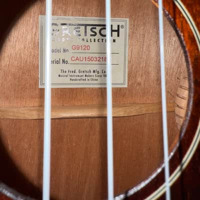 Gretsch G9120 Tenor Standard Ukulele with Tweed Hard Case image 3