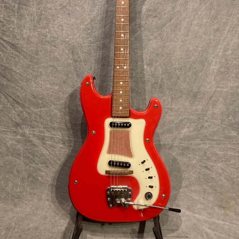 1962-64 Hagstrom Kent PB-24 G Red
