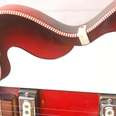 Hüttl Beat King II – 1960s German Vintage Archtop Hollowbody Jazz Guitar image 8