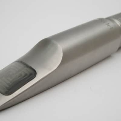 PONZOL Stainless Steel 110 Plus Baritone Saxophone Mouthpiece - Stainless Steel image 3