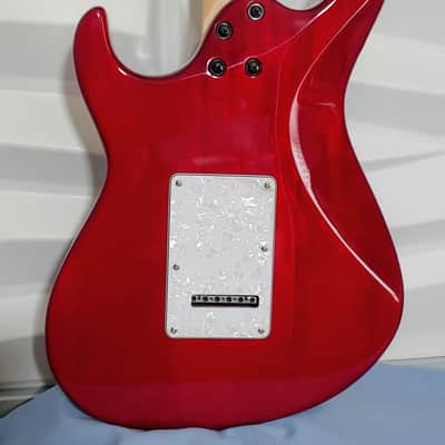 Cort G250DX Double Cutaway Trans Red Electric Guitar w/Custom Pickguard & Armrest! image 7