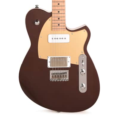Reverend Charger H90 Electric Guitar Metallic Bordeaux image 2