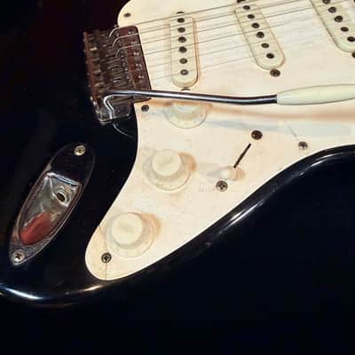 1959 Fender Stratocaster Black Refin SN 36677 image 5