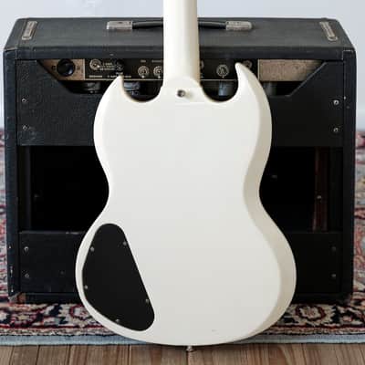 MIJ 1989 Greco Polaris White SG Standard model SS63-60 with Sheptone pickups image 4