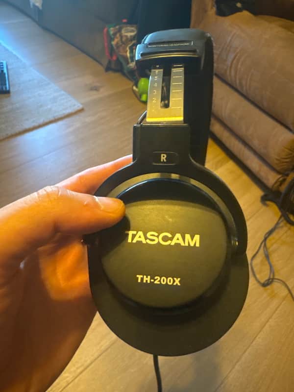 TASCAM TH-300X Studio Headphones 2010s - Black image 1