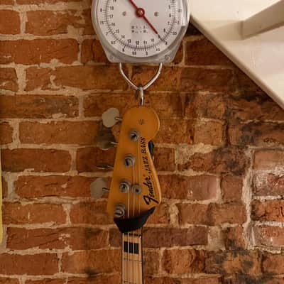 Fender Jazz Bass 1973 - Black over Mocca image 12