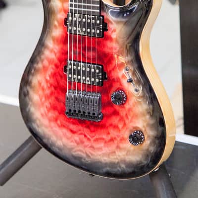 Mayones Regius 7 Core 2018 Galaxy Red QM4A image 10