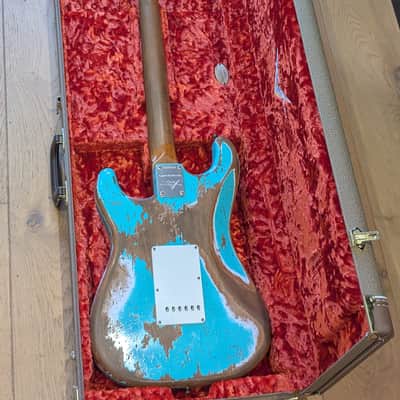 Fender Custom Shop Limited Edition F22 '60 Stratocaster Super Heavy Relic - Aged Sea Foam Green (Roasted Alder/Maple) image 5