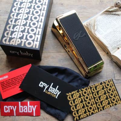 Dunlop EC95G Eric Clapton Signature Cry Baby Wah | Reverb Canada