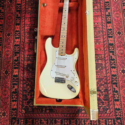 1983 Fender Dan Smith Stratocaster Olympic White image 14