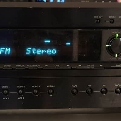 Onkyo Onkyo TX-DS696 A/V Receiver with Dolby Digital, DTS, and Pro Logic II 90s  - Black metal image 3